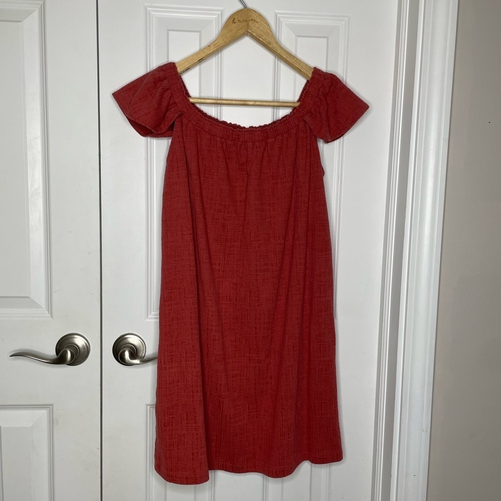 Madewell Eloise Off the Shoulder Mini Dress - Picture 2 of 5